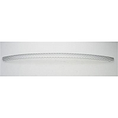 Street Scene Bumper Grille Insert Mesh Satin Silver Aluminum - 95077514