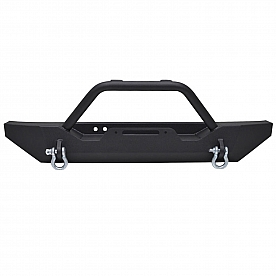 Paramount Automotive Bumper Direct-Fit 1-Piece Design Black - 510051