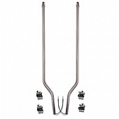 Bores Bumper Guide With LED Amber Light Stainless Steel Set Of 2 - 836220