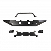 Rugged Ridge Bumper SPARTAN 1-Piece Design Steel Black - 1154872