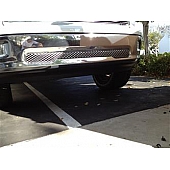 Street Scene Bumper Grille Insert Mesh Satin Silver Aluminum - 95077524