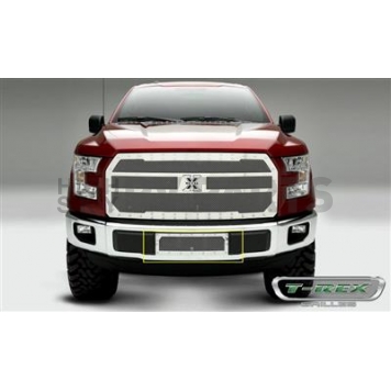 T-Rex Truck Products Bumper Grille Insert Mesh Polished Silver Stainless Steel - 6725730