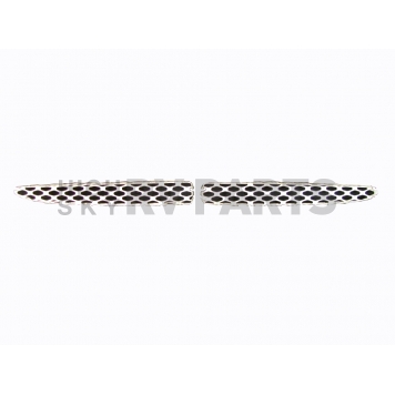 Street Scene Bumper Grille Insert Mesh Brushed Silver Aluminum - 95077603