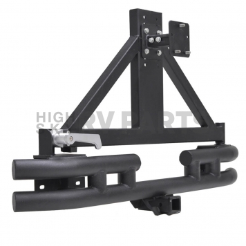 Paramount Automotive Bumper Fat Tubular 1-Piece Design Black - 510011-1