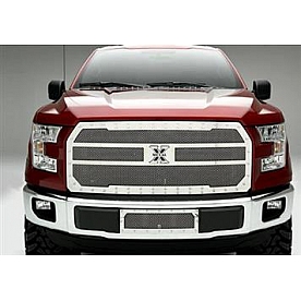 T-Rex Truck Products Bumper Grille Insert Wire Mesh Polished Silver Stainless Steel - 6725740