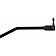 Help! By Dorman WindShield Wiper Arm 23-3/8 Inch Black Single - 42752