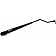 Help! By Dorman WindShield Wiper Arm 23-3/8 Inch Black Single - 42752