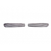 Street Scene Bumper Grille Insert Mesh Black Chrome Black Steel - 95076336