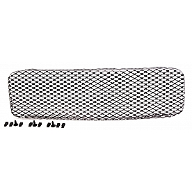 Street Scene Bumper Grille Insert Mesh Black Chrome Black Steel - 95076346