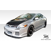 DuraFlex Bumper Cover Plain  Raven Fiberglass - 103332