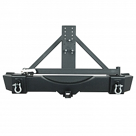 Paramount Automotive Bumper Direct-Fit 1-Piece Design Black - 510375