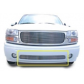 T-Rex Truck Products Bumper Grille Insert Horizontal Bar Polished Silver Billet Aluminum - 25179