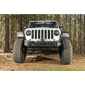 Rugged Ridge Bumper Arcus 1-Piece Design Steel Black - 1154904