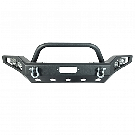 Paramount Automotive Bumper Direct-Fit 1-Piece Design Black - 510377