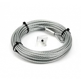 Warn Winch Cable - 55 Feet x 7/32 Inch Steel - 68851