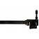 Help! By Dorman WindShield Wiper Arm 21-1/2 Inch Black Single - 42555