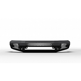 Ranch Hand Midnight Series Bumper 1-Piece Design Steel Black - MFD101BMN