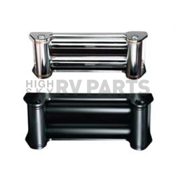 Warn Winch Fairlead - Roller Silver Roller With Black Bracket - 82550
