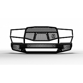 Ranch Hand Midnight Series Bumper 1-Piece Design Steel Black - MFD19HBM1