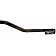 Help! By Dorman WindShield Wiper Arm 28-1/2 Inch Black Single - 42556