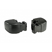 Omix-Ada Bumper End Black Plastic - 1203109