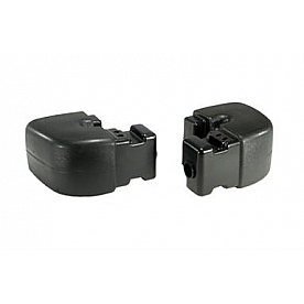 Omix-Ada Bumper End Black Plastic - 1203109