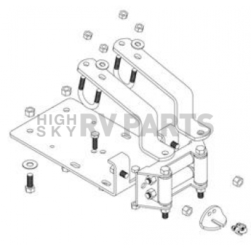 Kolpin Winch Mount Steel ATV/ UTV - 252150