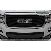 T-Rex Truck Products Bumper Grille Insert Horizontal Bar Powder Coated Black Aluminum - 25371B