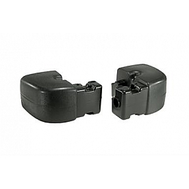 Omix-Ada Bumper End Black Plastic - 1203110
