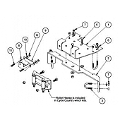 Kolpin Winch Mount Steel ATV/ UTV - KLP252240