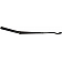 Help! By Dorman WindShield Wiper Arm 23 Inch Black Single - 42559