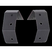 M/T Metal by Mickey Thompson Bumper End Powder Coated Black Steel - 020482