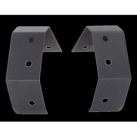 M/T Metal by Mickey Thompson Bumper End Powder Coated Black Steel - 020482