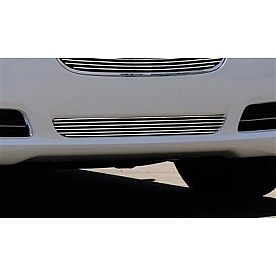T-Rex Truck Products Bumper Grille Insert Horizontal Bar Polished Silver Billet Aluminum - 25433