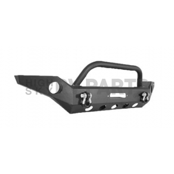 Paramount Automotive Bumper Direct-Fit 1-Piece Design Black - 510362