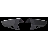 M/T Metal by Mickey Thompson Bumper End Powder Coated Black Steel - 020483