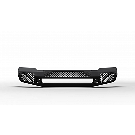 Ranch Hand Midnight Series Bumper 1-Piece Design Steel Black - MFF18HBMN
