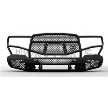 Ranch Hand Midnight Series Bumper 1-Piece Design With Grille Guard - MFF201BM1