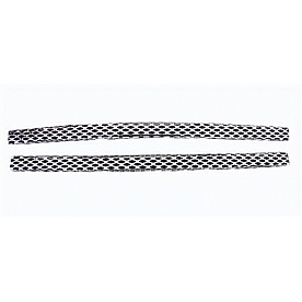 Street Scene Bumper Grille Insert Mesh Chrome Plated Silver Steel - 95078641