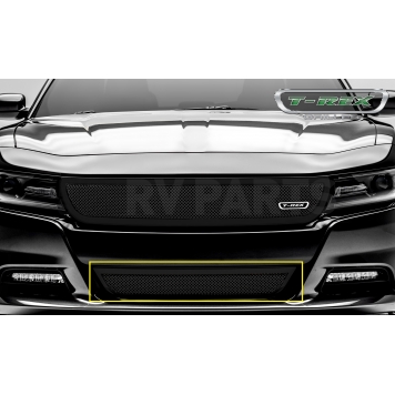 T-Rex Truck Products Bumper Grille Insert Mesh Powder Coated Black Steel - 52480