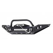 Paramount Automotive Bumper Direct-Fit 1-Piece Design Black - 517016