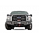 Warn Bumper Ascent 1-Piece Design Steel Black - 100915