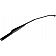 Help! By Dorman WindShield Wiper Arm 27-7/8 Inch Black Single - 42566