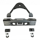Paramount Automotive Bumper Direct-Fit 1-Piece Design Black - 518025