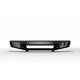 Ranch Hand Midnight Series Bumper 1-Piece Design Steel Black - MFT14HBMN