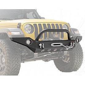 Paramount Automotive Bumper Direct-Fit 1-Piece Design Black - 518061