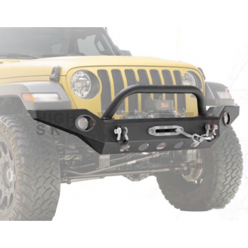 Paramount Automotive Bumper Direct-Fit 1-Piece Design Black - 518061