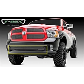 T-Rex Truck Products Bumper Grille Insert Horizontal Bar Polished Silver Billet Aluminum - 25458
