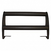 Rugged Ridge Bumper Push Bar Powder Coated Black Steel - 1151103