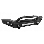 Paramount Automotive Bumper Direct-Fit 1-Piece Design Black - 518062